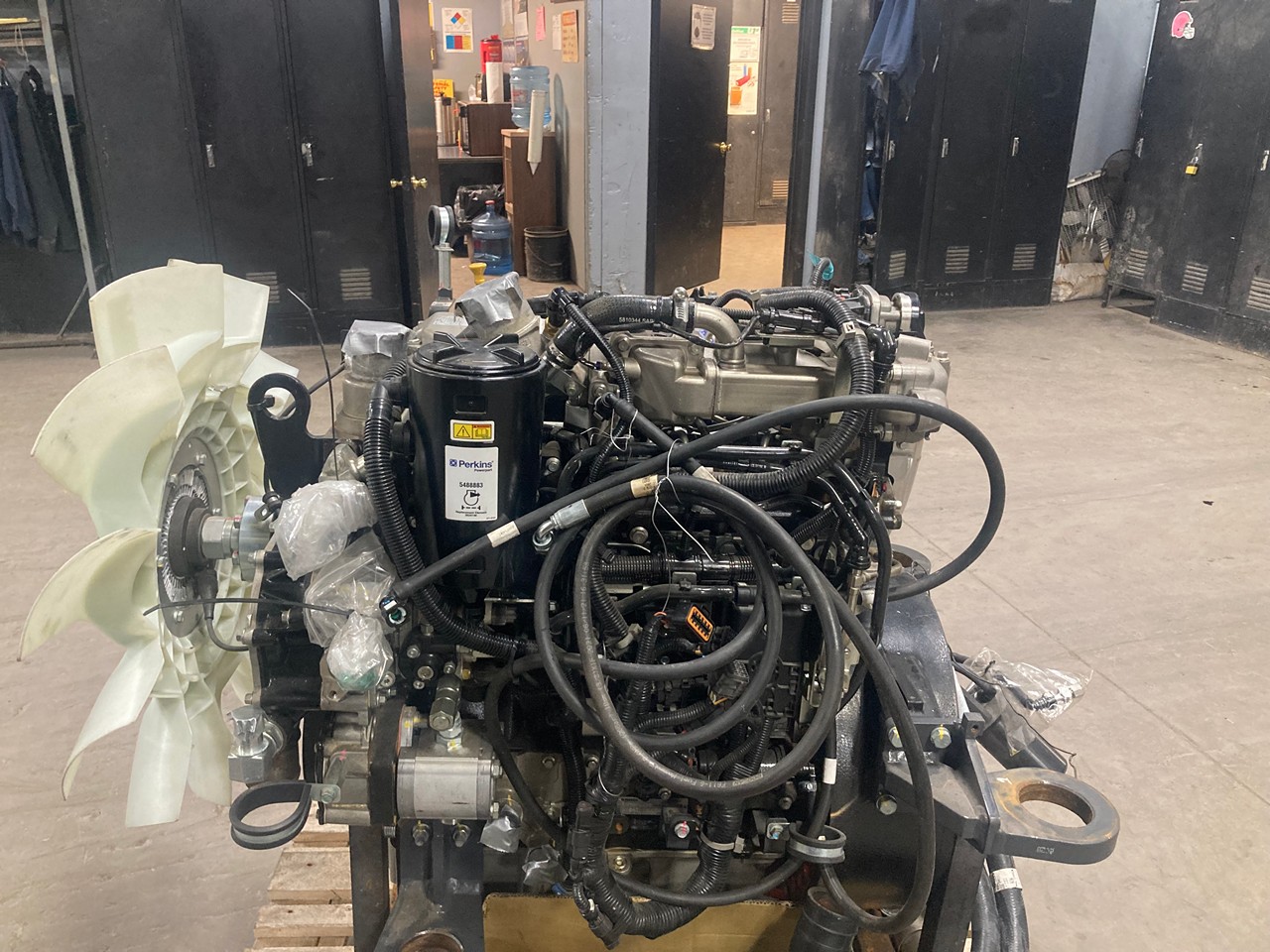 New 2021 Perkins 1204J-E44TA 137hp Diesel Engine